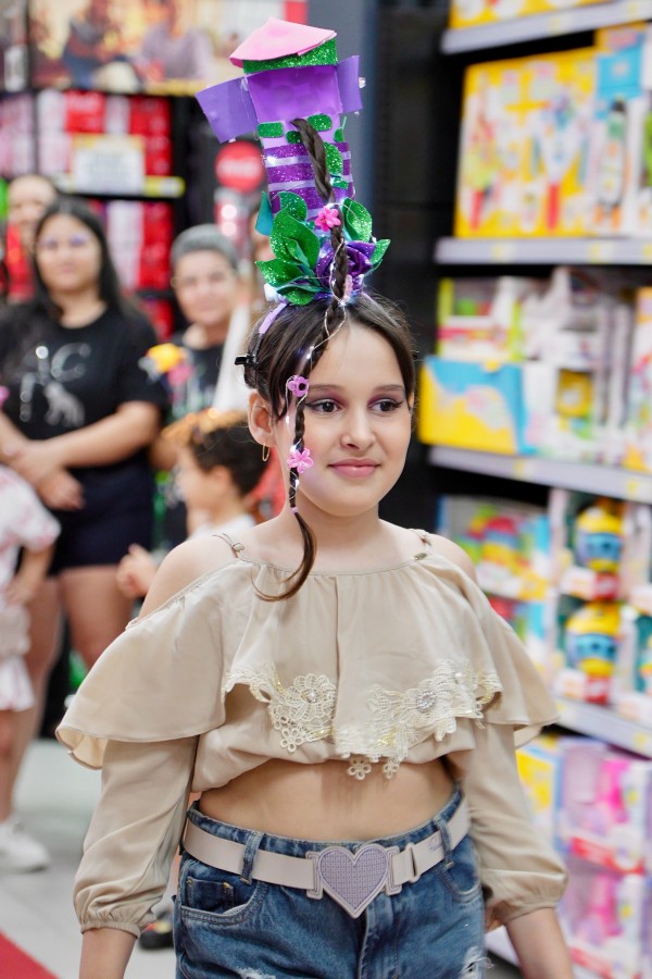1º competição de cabelo maluco!