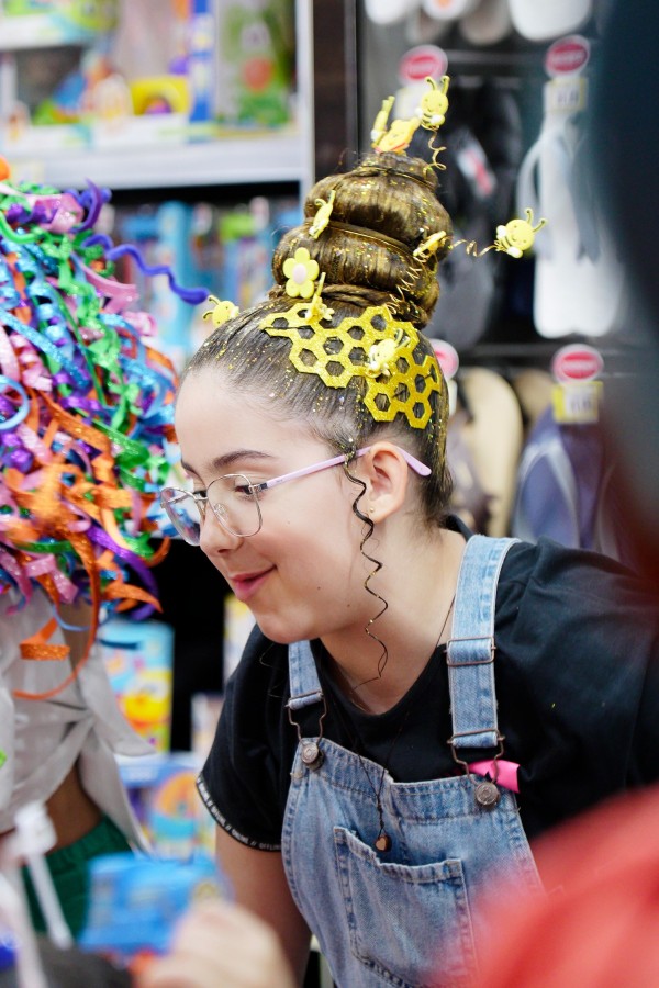 1º competição de cabelo maluco!