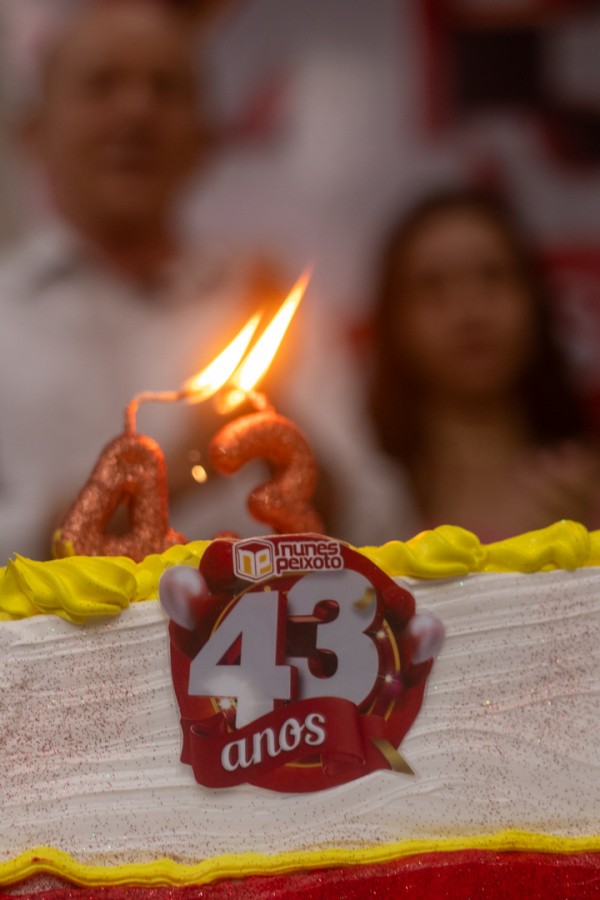 Comemoração dos 43 anos de aniversário em Itabaiana